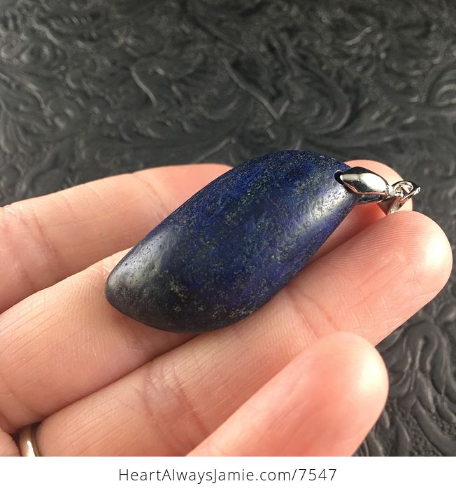 Blue Lapis Lazuli Stone Jewelry Pendant - #6G27ajrq7II-3