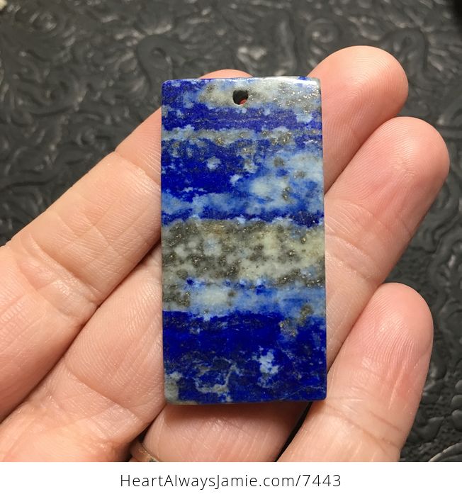 Blue Lapis Lazuli Stone Jewelry Pendant - #9GydtfxLyQA-1