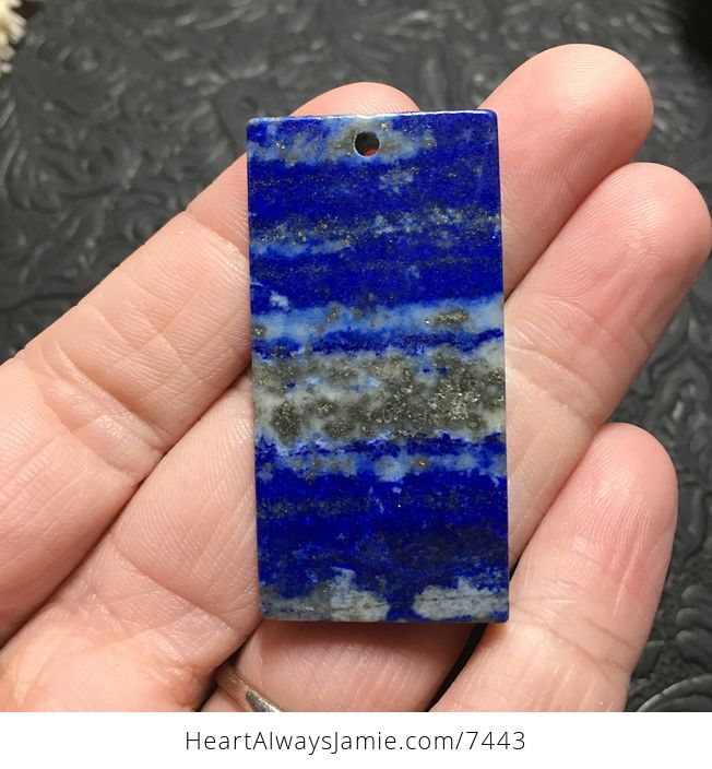 Blue Lapis Lazuli Stone Jewelry Pendant - #9GydtfxLyQA-2