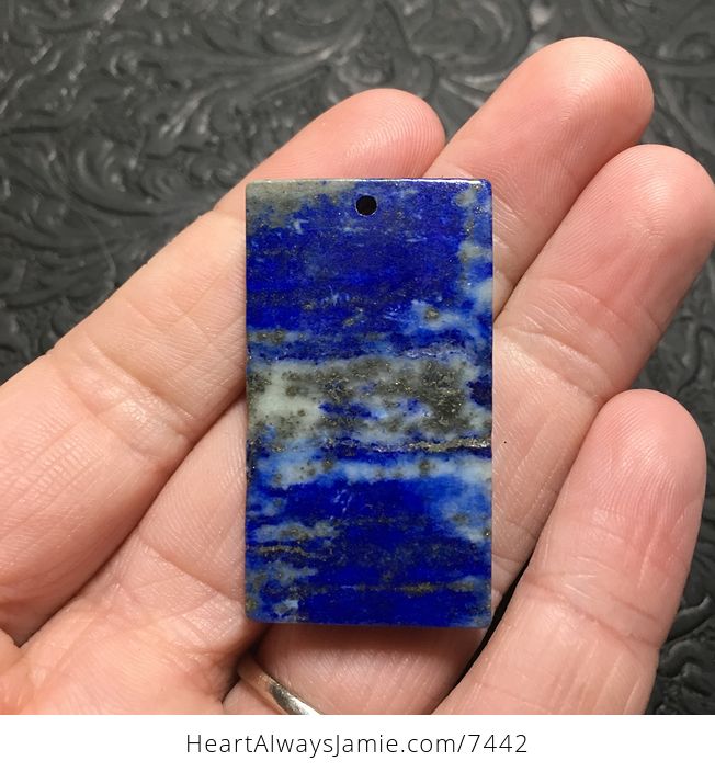 Blue Lapis Lazuli Stone Jewelry Pendant - #EeXm4XYXVkw-1