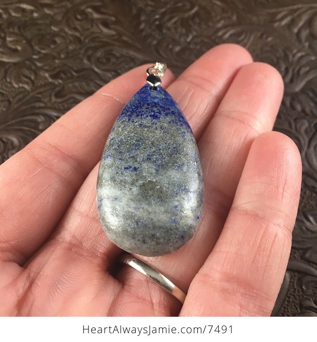 Blue Lapis Lazuli Stone Jewelry Pendant - #Ge5dKf3qK3U-2