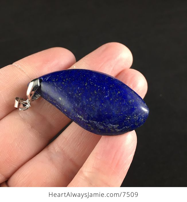 Blue Lapis Lazuli Stone Jewelry Pendant - #H8j4H4kIASI-3
