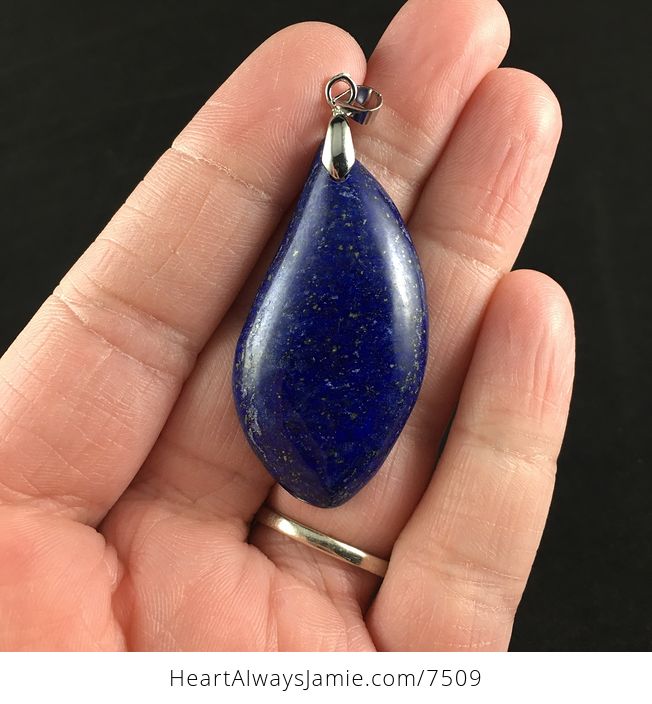 Blue Lapis Lazuli Stone Jewelry Pendant - #H8j4H4kIASI-1