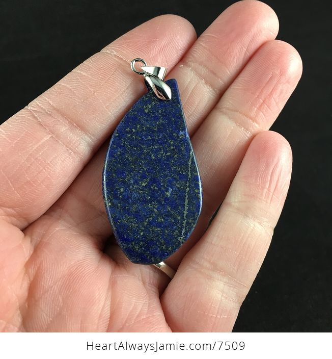 Blue Lapis Lazuli Stone Jewelry Pendant - #H8j4H4kIASI-4