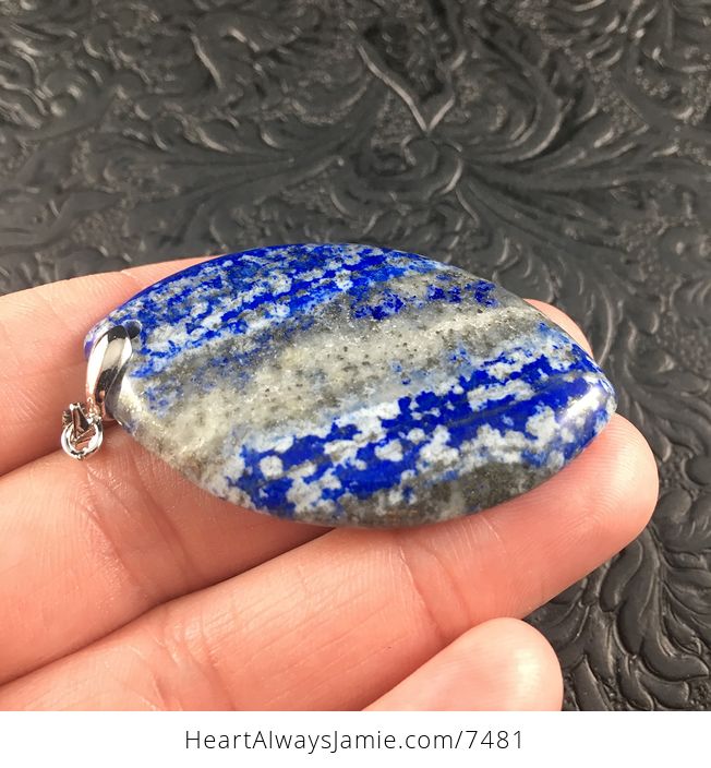 Blue Lapis Lazuli Stone Jewelry Pendant - #L4rVA13jnC0-4