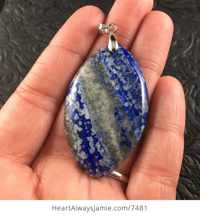 Blue Lapis Lazuli Stone Jewelry Pendant - #L4rVA13jnC0-1
