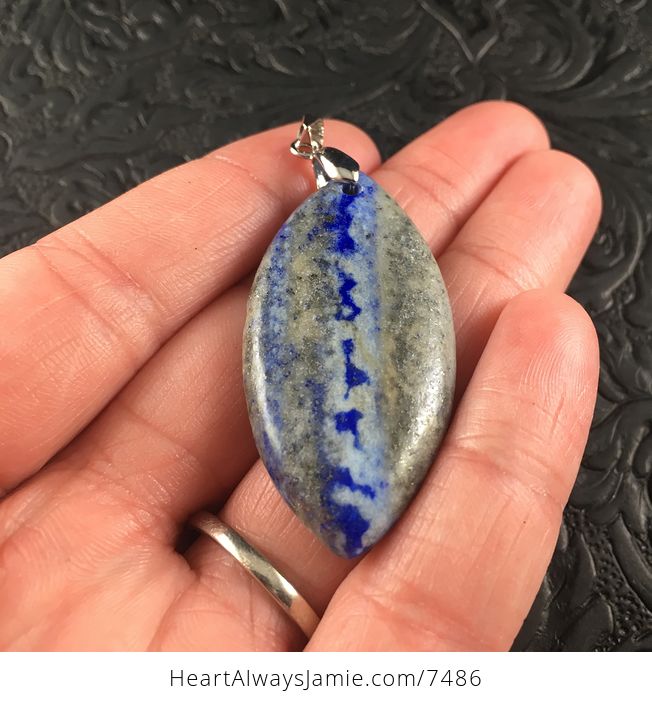 Blue Lapis Lazuli Stone Jewelry Pendant - #LuCWJu2Cid8-2
