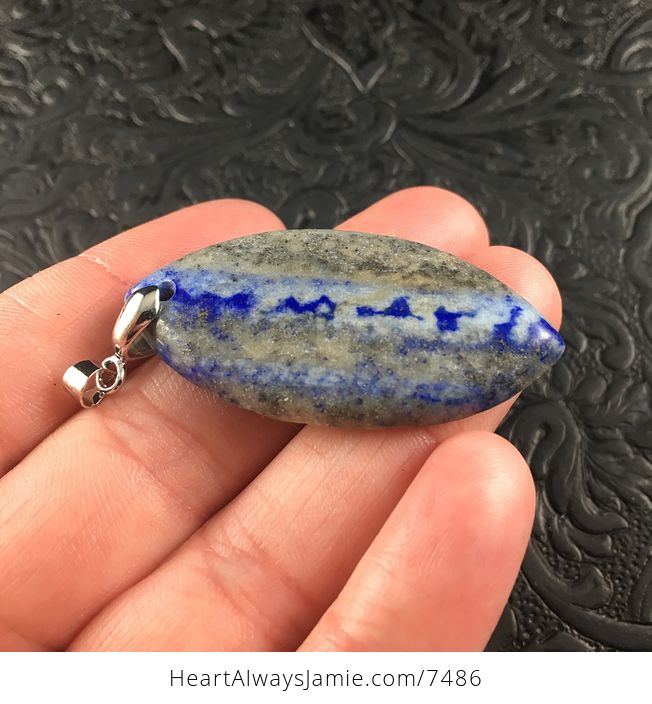 Blue Lapis Lazuli Stone Jewelry Pendant - #LuCWJu2Cid8-4