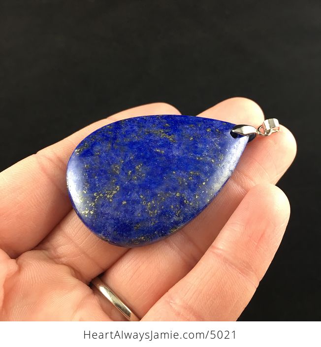 Blue Lapis Lazuli Stone Jewelry Pendant - #Tuzu2mbAwTk-3