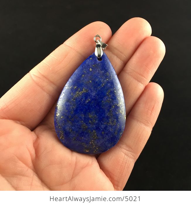 Blue Lapis Lazuli Stone Jewelry Pendant - #Tuzu2mbAwTk-1