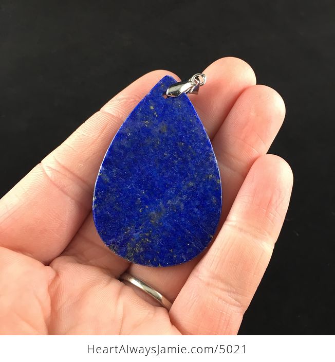 Blue Lapis Lazuli Stone Jewelry Pendant - #Tuzu2mbAwTk-6