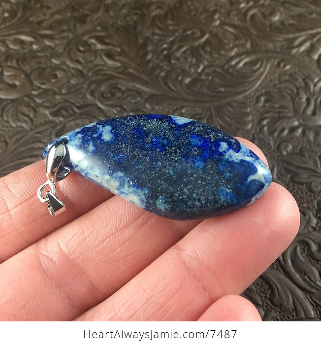 Blue Lapis Lazuli Stone Jewelry Pendant - #Uo25m7ZtTrw-4