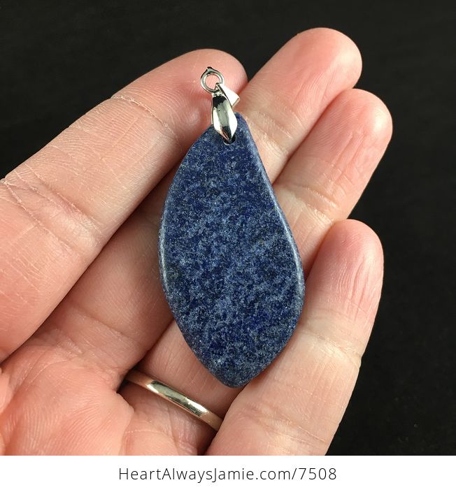 Blue Lapis Lazuli Stone Jewelry Pendant - #YnE784wE888-4
