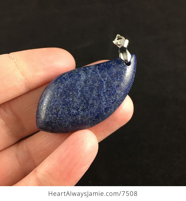 Blue Lapis Lazuli Stone Jewelry Pendant - #YnE784wE888-2