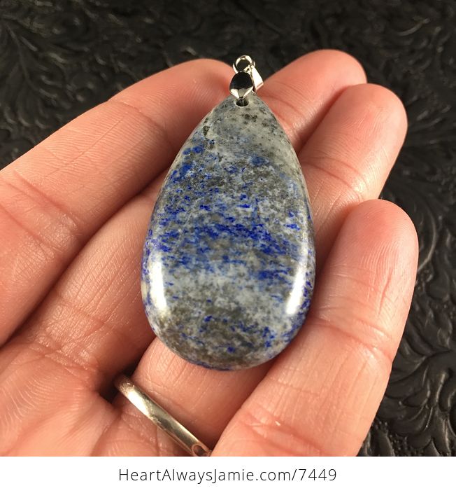 Blue Lapis Lazuli Stone Jewelry Pendant - #ZjZNhD6paMQ-2