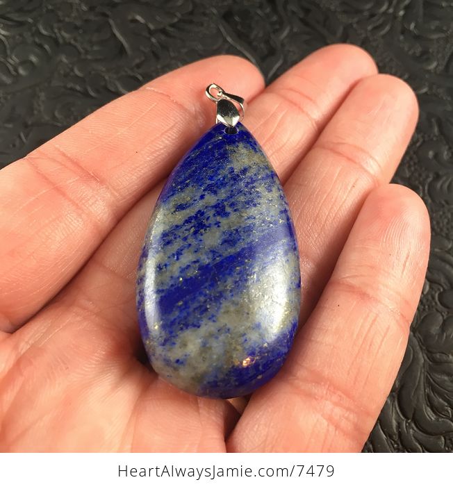 Blue Lapis Lazuli Stone Jewelry Pendant - #cyPUN53eV1Y-2