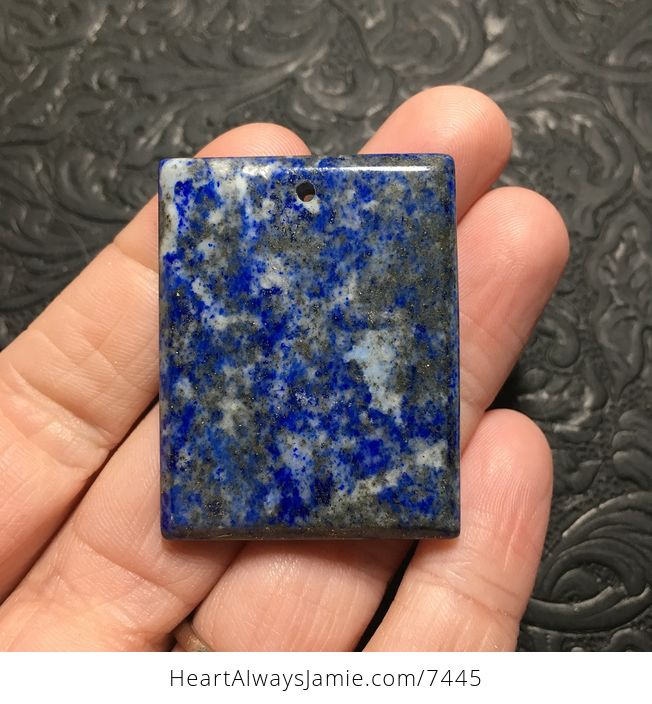 Blue Lapis Lazuli Stone Jewelry Pendant - #gQJA5lmYHMs-3
