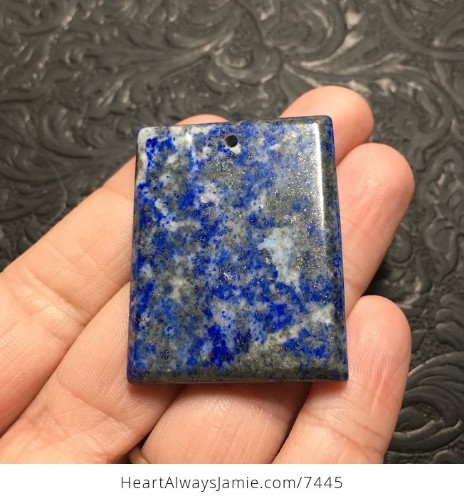 Blue Lapis Lazuli Stone Jewelry Pendant - #gQJA5lmYHMs-2