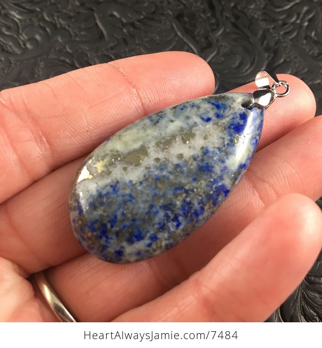 Blue Lapis Lazuli Stone Jewelry Pendant - #j6t2asQTkfs-3