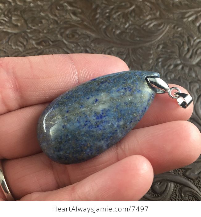 Blue Lapis Lazuli Stone Jewelry Pendant - #nA1m9CYhy9U-3