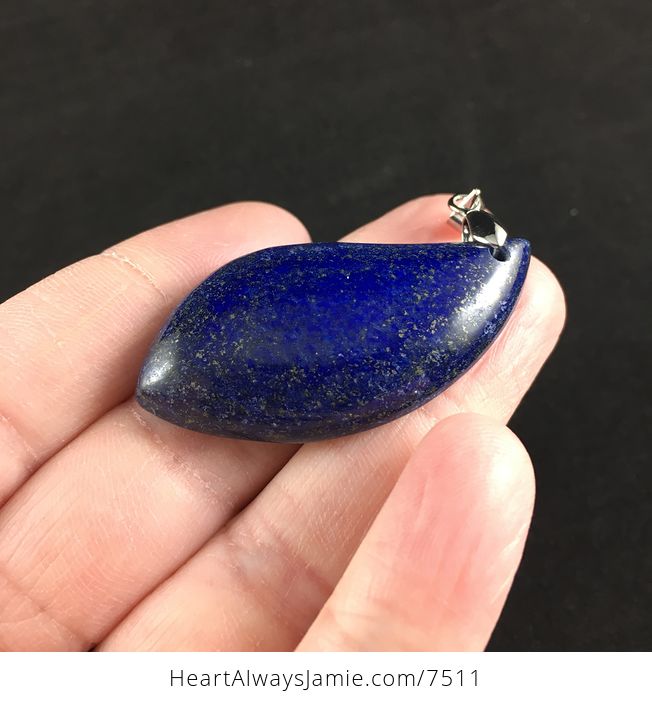 Blue Lapis Lazuli Stone Jewelry Pendant - #oUPvs5JnKio-2