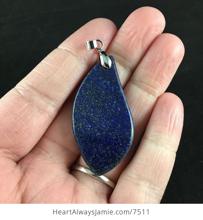 Blue Lapis Lazuli Stone Jewelry Pendant - #oUPvs5JnKio-4