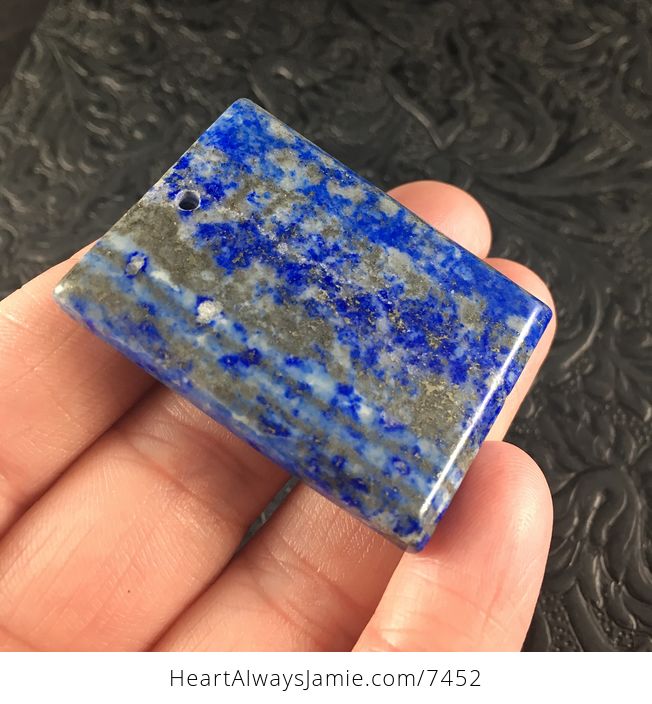 Blue Lapis Lazuli Stone Jewelry Pendant - #p7Q3vGluvOo-6
