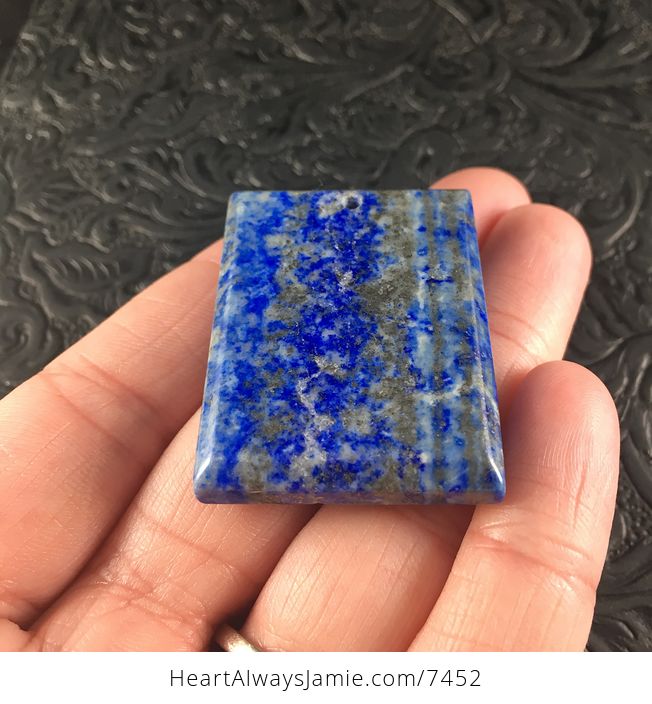 Blue Lapis Lazuli Stone Jewelry Pendant - #p7Q3vGluvOo-3