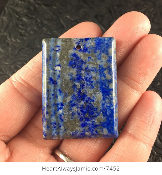 Blue Lapis Lazuli Stone Jewelry Pendant - #p7Q3vGluvOo-1