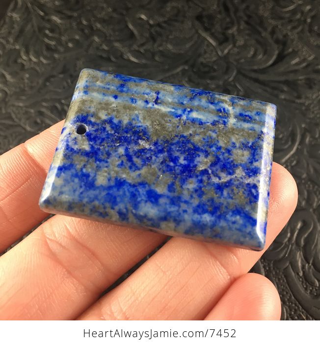 Blue Lapis Lazuli Stone Jewelry Pendant - #p7Q3vGluvOo-5