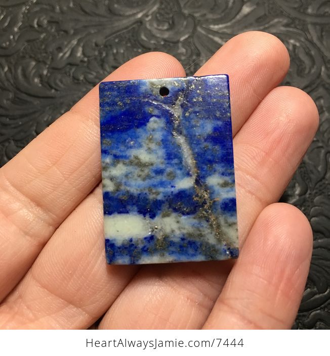 Blue Lapis Lazuli Stone Jewelry Pendant - #rEOh0G1LqqM-2
