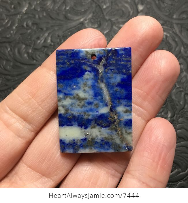 Blue Lapis Lazuli Stone Jewelry Pendant - #rEOh0G1LqqM-3