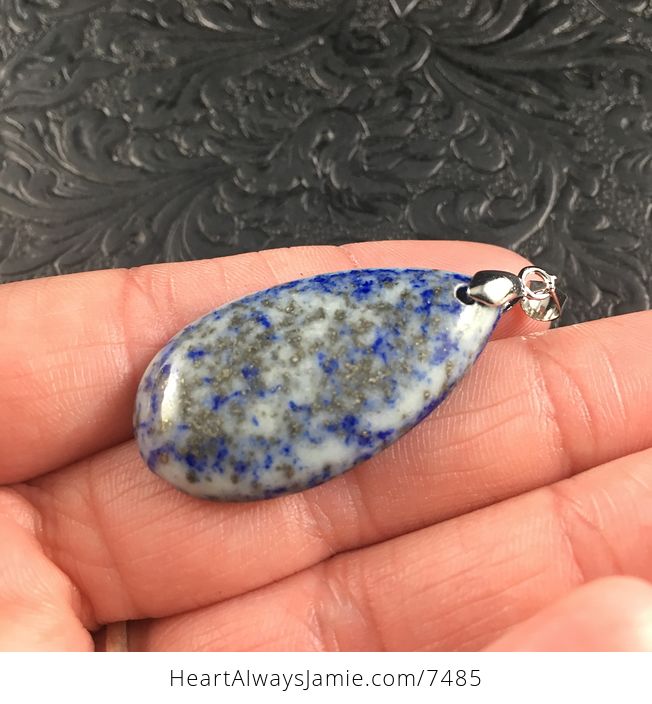 Blue Lapis Lazuli Stone Jewelry Pendant - #t1FC09A75LA-3