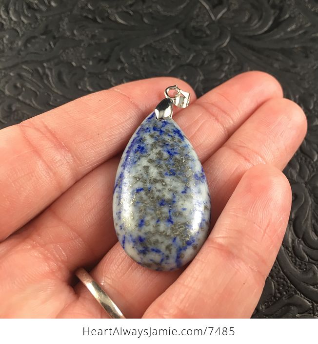 Blue Lapis Lazuli Stone Jewelry Pendant - #t1FC09A75LA-2