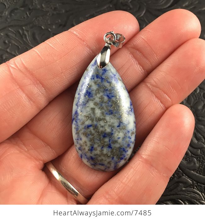 Blue Lapis Lazuli Stone Jewelry Pendant - #t1FC09A75LA-1