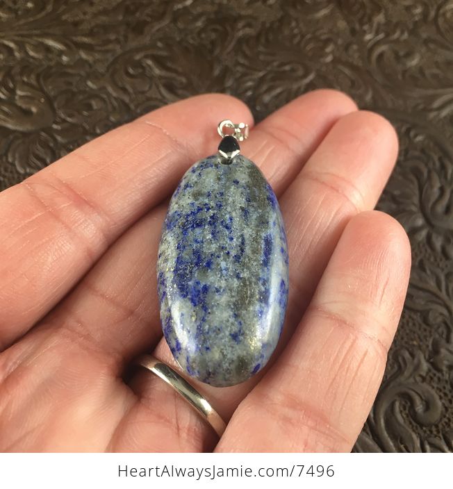 Blue Lapis Lazuli Stone Jewelry Pendant - #vah2tJk6dSE-2