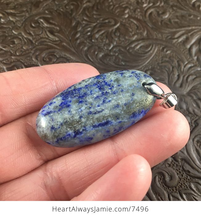Blue Lapis Lazuli Stone Jewelry Pendant - #vah2tJk6dSE-3