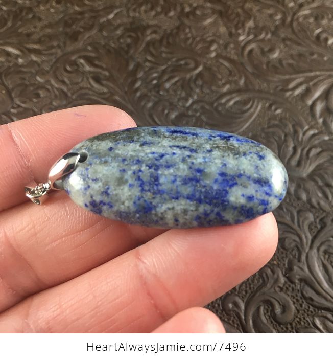 Blue Lapis Lazuli Stone Jewelry Pendant - #vah2tJk6dSE-4