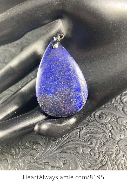 Blue Lapis Lazuli Stone Pendant Jewelry - #5dgBbPgj9is-2