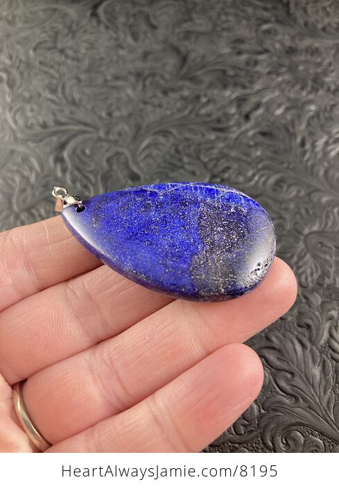Blue Lapis Lazuli Stone Pendant Jewelry - #5dgBbPgj9is-6
