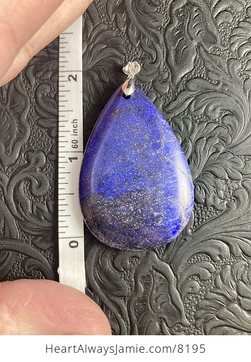 Blue Lapis Lazuli Stone Pendant Jewelry - #5dgBbPgj9is-4