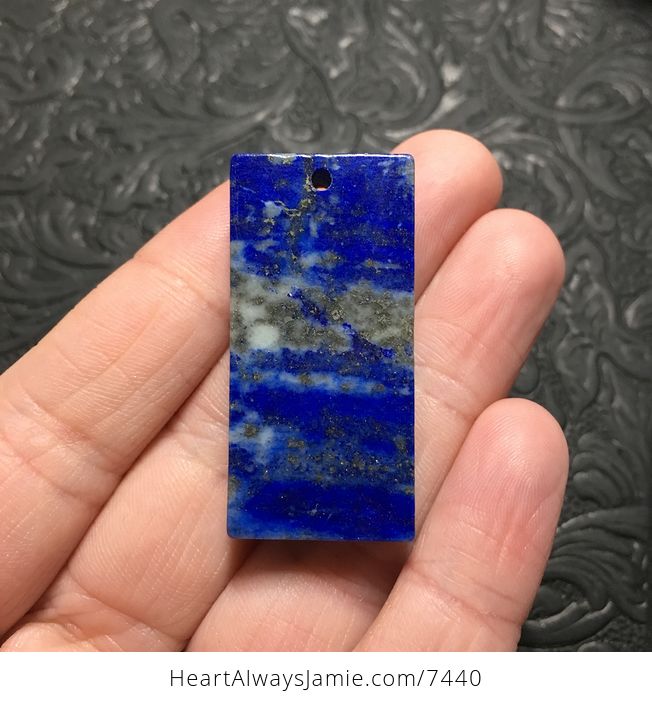Blue Lapis Lazuli Stone Pendant Jewelry - #JdqAlitbepA-1