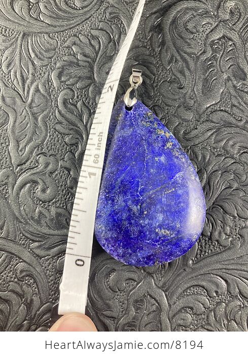 Blue Lapis Lazuli Stone Pendant Jewelry - #OTkcCuvIcso-5
