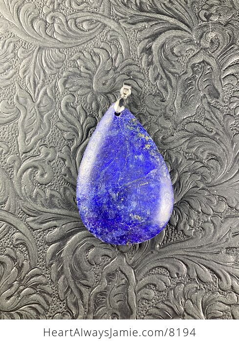 Blue Lapis Lazuli Stone Pendant Jewelry - #OTkcCuvIcso-4
