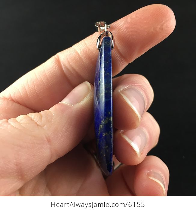 Blue Lapis Lazuli Stone Pendant Jewelry - #eMGK5FVIwMU-5