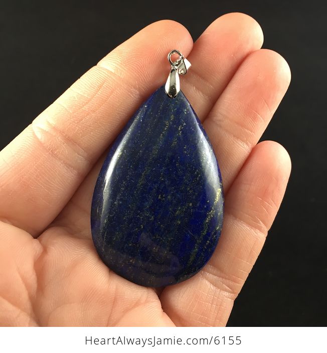 Blue Lapis Lazuli Stone Pendant Jewelry - #eMGK5FVIwMU-1