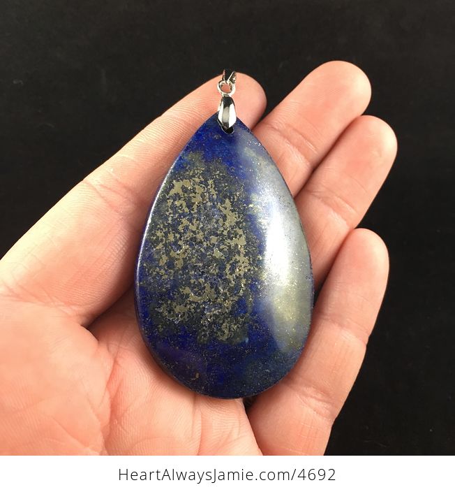 Blue Lapis Lazuli Stone Pendant Jewelry - #hUpzxSNeYDE-2