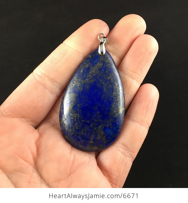 Blue Lapis Lazuli Stone Pendant Jewelry - #hoawy3ZcEtI-1