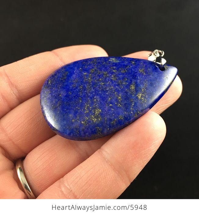 Blue Lapis Lazuli Stone Pendant Jewelry - #ily8Xiv5GYM-3