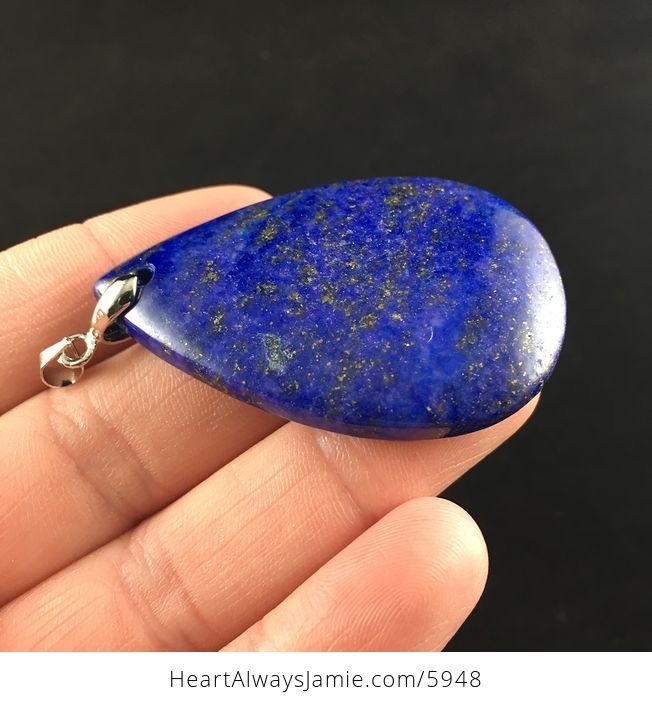 Blue Lapis Lazuli Stone Pendant Jewelry - #ily8Xiv5GYM-4